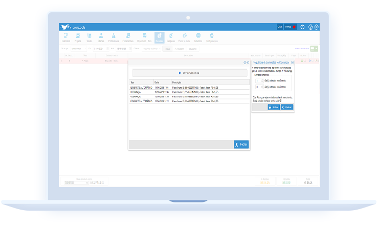 Módulo de Cobranças
